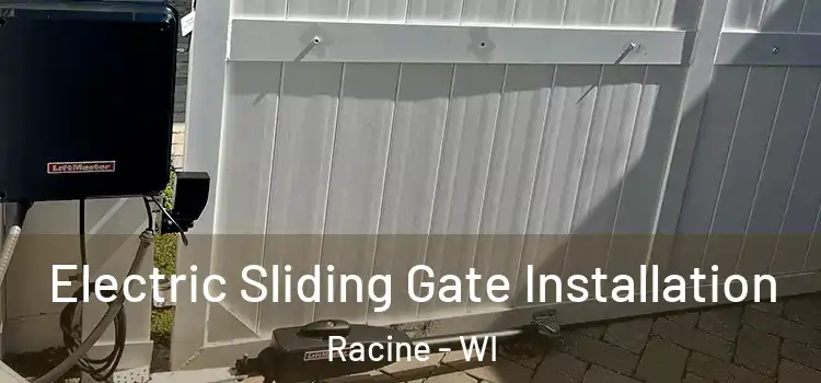  Electric Sliding Gate Installation Racine - WI